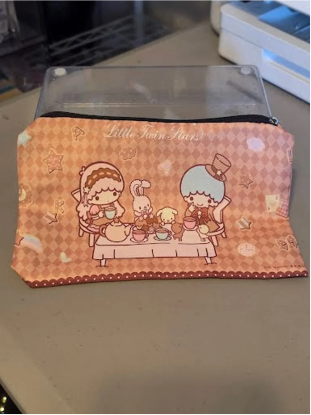 #TS-2406 Twin Star Zippered Polyester Accessory / Pencil Pouch